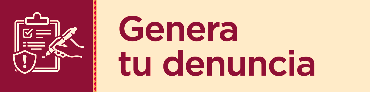 Genera tu denuncia